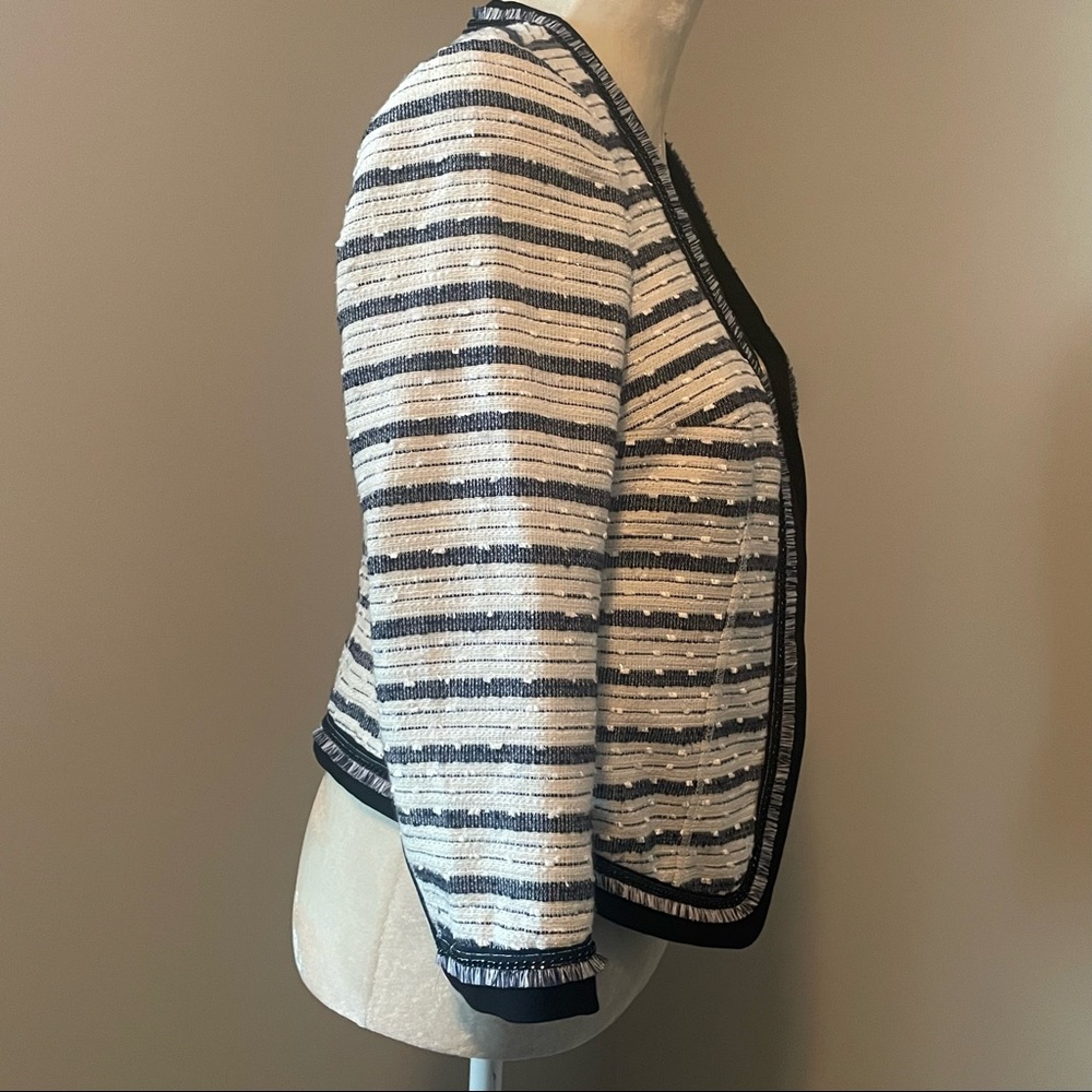 WHBM White House Black Market Striped Blazer - Picture 8 of 9